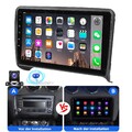Carplay GPS NAVI RDS 2+32G Chatgpt Für Audi TT MK2 8J Android15 Autoradio BT KAM