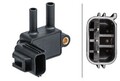 Hella 6PP009409-601 Sensor, Abgasdruck für FORD JAGUAR LAND ROVER VOLVO