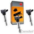3 x NGK ZÜNDSPULE passend für VW POLO 9N 6R SKODA FABIA SEAT IBIZA 1,2 + 12V