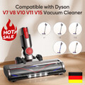 Bürste kompatibel für Dyson V7, V8, V10, V11, V15 Staubsauger mit 4-LED NEU