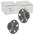 2X NTY RADLAGER-SATZ HINTEN BEIDSEITIG PASSEND FÜR HONDA ACCORD | KLT-HD-044