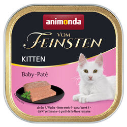animonda Vom Feinsten Kitten Baby-Paté 32x 100 g Katzenfutter Nassfutter