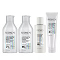 Redken Acidic Bonding Set Shampoo - Conditioner - Leave-In - Treatment 4er Set