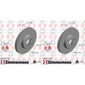 2x ZIMMERMANN BREMSSCHEIBEN 342mm BREMSSCHEIBE ZWEITEILIG INNENBELÜFTET VORNE pa
