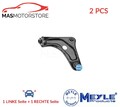 LINKS RECHTS QUERLENKER SATZ VORNE NIEDRIGER MEYLE 11-16 050 0053 2PCS A NEU