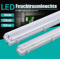 LED Feuchtraumleuchte Wannenleuchte Leuchte 60/120/150cm. T8 Röhrenlampe IP65