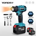 2500W Elektrische Heißluftpistole Kabellos Heißluftgebläse Für 18V Makita Akku
