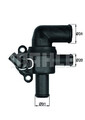 MAHLE TI 53 90 THERMOSTAT, KÜHLMITTEL FÜR SMART
