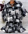 Tunika Kleid Bluse Shirt Top Hemd Sommer Lagenlook POMME ROUGE Oversize 50 52 54