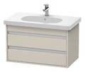 Duravit Ketho Waschtischunterbau wandhängend für 034285 2 Schubkästen 800 x...