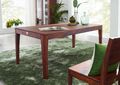 Esstisch Esszimmertisch Küchentisch Sheesham Holztisch massiv Echtholz 160x76