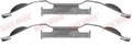 Quick Brake Zubehörsatz, Scheibenbremsbelag 109-1221 für BMW FORD JAGUAR
