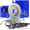 ATE BREMSSCHEIBEN +CERAMIC BELÄGE HINTEN FÜR BMW 1-ER F20 2-ER 3-ER F30 4-ER