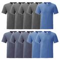 10er Pack Fruit of the Loom Iconic T Basic T-Shirt Sparpack Größe S - 5XL WOW