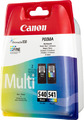 Kit 2 ORIGINAL CANON MULTIPACK PATRONEN PG540 CL541 Schwarz + OFFIZIELLE CANO...