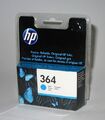 HP 364 Tinte Tintenpatrone Druckerpatrone cyan 3ml ca 300 Seiten CB318EE