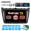 9 Zoll Autoradio 4+64G Android 13 Carplay Für Mazda 6 GH 04-07 GPS Nav WIFI RDS