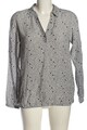 CECIL Langarm-Bluse Damen Bluse Gr. DE 36 grau-schwarz-weiß Casual-Look