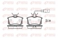 REMSA Bremsbelagsatz, Scheibenbremse 0263.51 für VW FORD SEAT