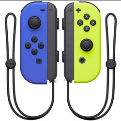 Nintendo Switch Joy-Con 2er-Set blau/neon-gelb Controller Nintendo Switch Bla...