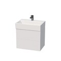 Waschtisch-Unterschrank Memento 60 cm, ohne Griff, Auswahl in Lack u. Holzoptik