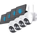 ieGeek 5MP WLAN Überwachungskamera Aussen Akku PTZ 360° Kabellos Solar Kamera DE