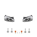 Scheinwerfer Set Halogen passend für Opel Corsa C 03-09 FF- Leuchtmittel Li. Re.
