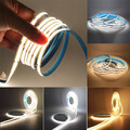 COB LED 2m-20m Streifen Stripe Band Licht Lichtpunkte Leiste Keine Lichtpunkt