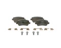 Bosch 0 986 494 126 Bremsbelagsatz, Scheibenbremse passend für FIAT