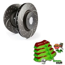 EBC B06 Bremsen Kit Hinten Beläge Scheiben für BMW 2er (F22, F87)