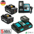 18V Für Makita  Ersatz Akku BL1850B 5AH LXT-400 BL1860 BL1830 BL1815 Ladegerät