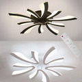 Acryl Deckenleuchte LED Dimmbar Wohnzimmer Deckenlampe Mit Fernbedienung 60W