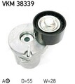 SKF VKM 38339 Riemenspanner, Keilrippenriemen links rechts oben für BMW