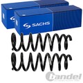 2X SACHS FAHRWERKSFEDERN VORNE PASSEND FÜR BMW X5 LINKS+RECHTS