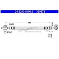 2x ATE Bremsschlauch hinten für VW | 535098