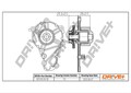 Dr!ve+ Wasserpumpe Motorkühlung DP2310.10.112 für OPEL CROSSLAND P17 P2QO COMBO