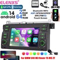 Android 14 Apple Carplay Autoradio Für BMW 3er E46 M3 Rover 75 MGZT GPS NAVI RDS