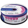 CD-R Rohlinge 700MB 80Min 52-fach Spindel bedruckbar Packung mit 25 Stück MEDIAR