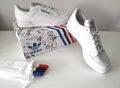 Adidas Continental 80 J Color Me Triple White Größe 37 1/3 weiß EE8383