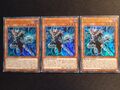 3x Yu-Gi-Oh! MP23-DE005 Diktator der Drachen Ultra Rare NM 1st