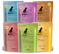 dogz finefood ¦ Multipack - verschiedene Sorten - 12 x100g ¦ nasses Hundefutter 