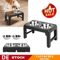 Futterbar Hunde Napfstation Hundenapf Fressnapf erhöht Napfset Napferhöhung Napf