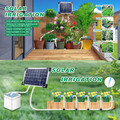 Solar Tropfbewässerung Automatisch Bewässerungssystem Garten Gewächshaus Balkon