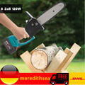 8 Zoll Kettensäge Akku-Motorsäge Elektro Kettensäge Baumsäge für Holzschnitt