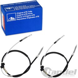 2xATE HANDBREMSSEIL HINTERACHSE LINKS+RECHTS passend für AUDI A6 C4 100