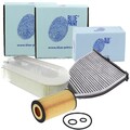 BLUE PRINT FILTER-SET PAKET passend für MERCEDES C E KLASSE W/S 204 W212 GLK