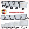 Ultra Dünn 10W 30W 50W 100W 500W LED Fluter Außen Baustrahler Scheinwerfer Lampe