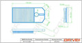 Luftfilter Filtereinsatz DP1110.10.0658 Dr!ve+ für SEAT SKODA VW