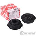 2x FEBI FEDERBEINLAGER VORNE HINTEN für AUDI Q7 VW TOUAREG PORSCHE CAYENNE