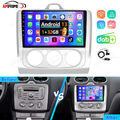 32G 9 Zoll Für Ford Focus 2 MK2 MK3 Autoradio Android 13 GPS Navigation RDS DAB+